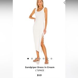 L Space Sandpiper Dress in Cream